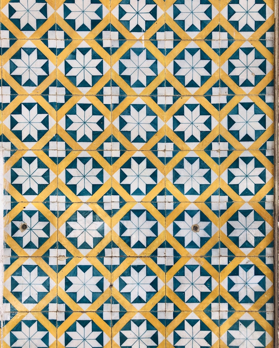 Carreaux de ciment à motifs méditerranéens
