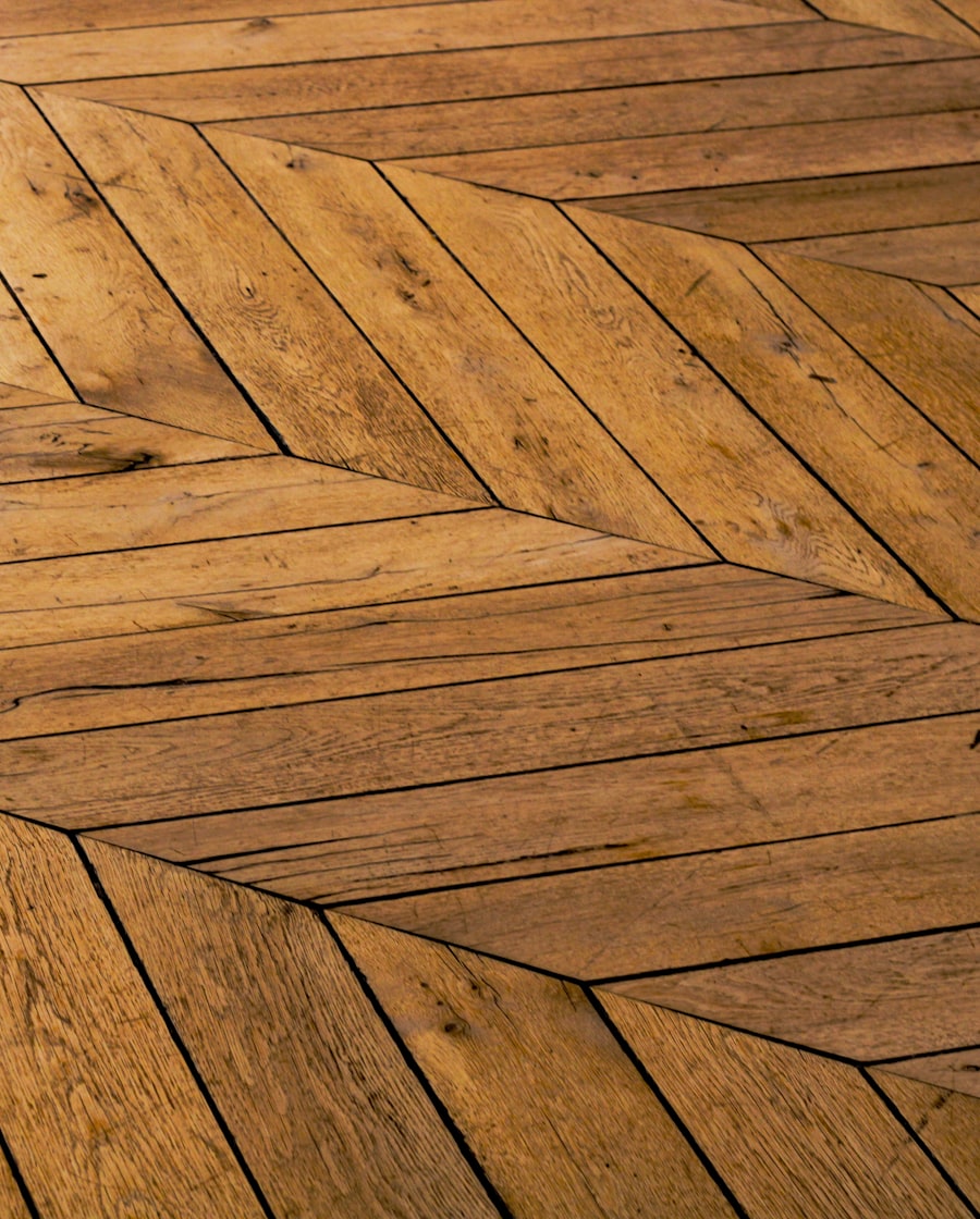 Parquet chêne en point de Hongrie
